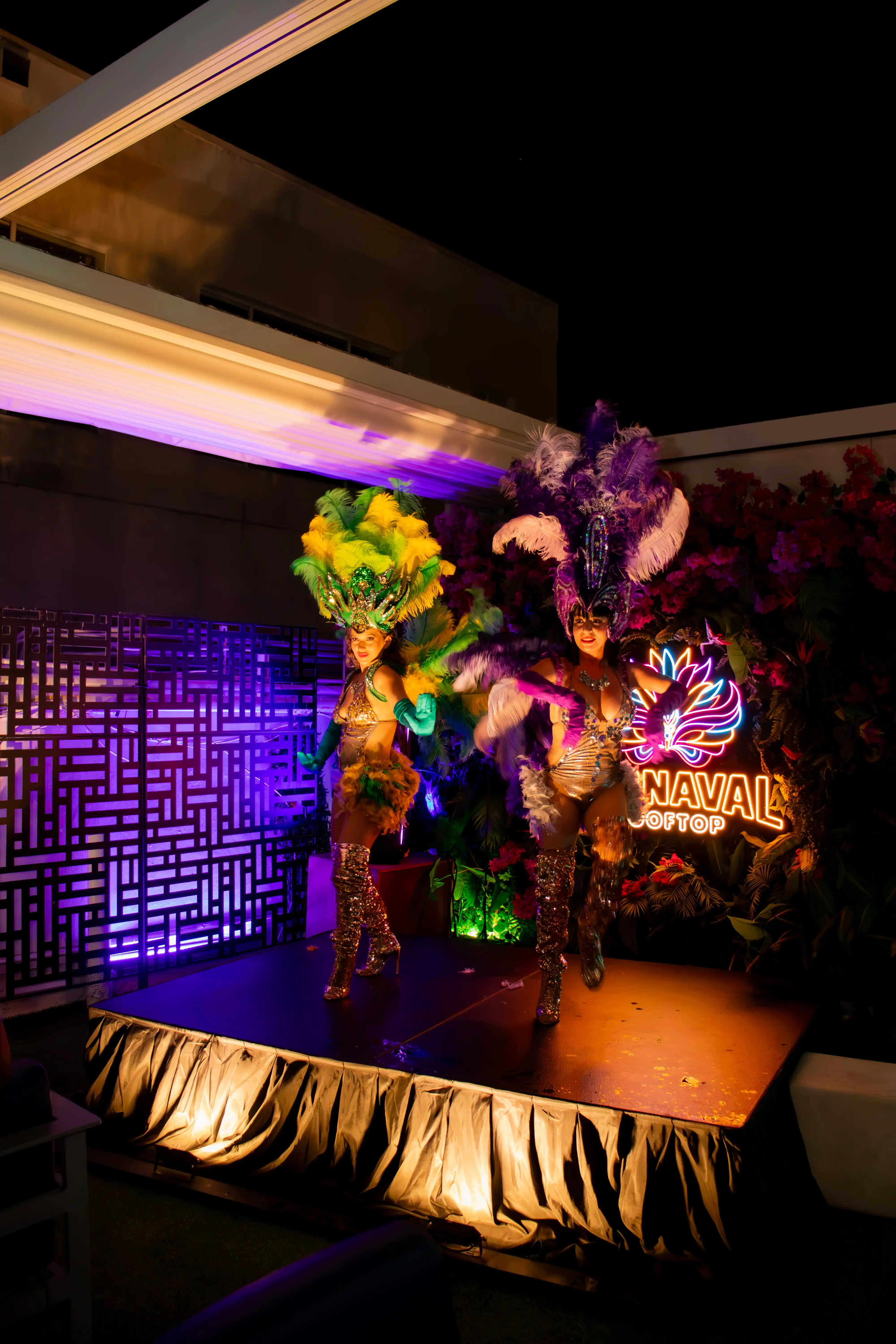 Late night at Carnaval Rooftop